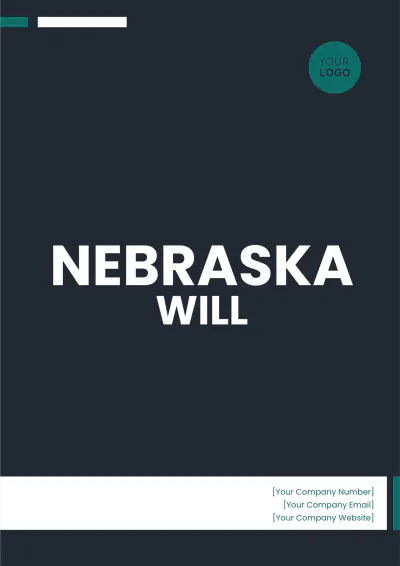 Free Nebraska Will Template to Edit Online