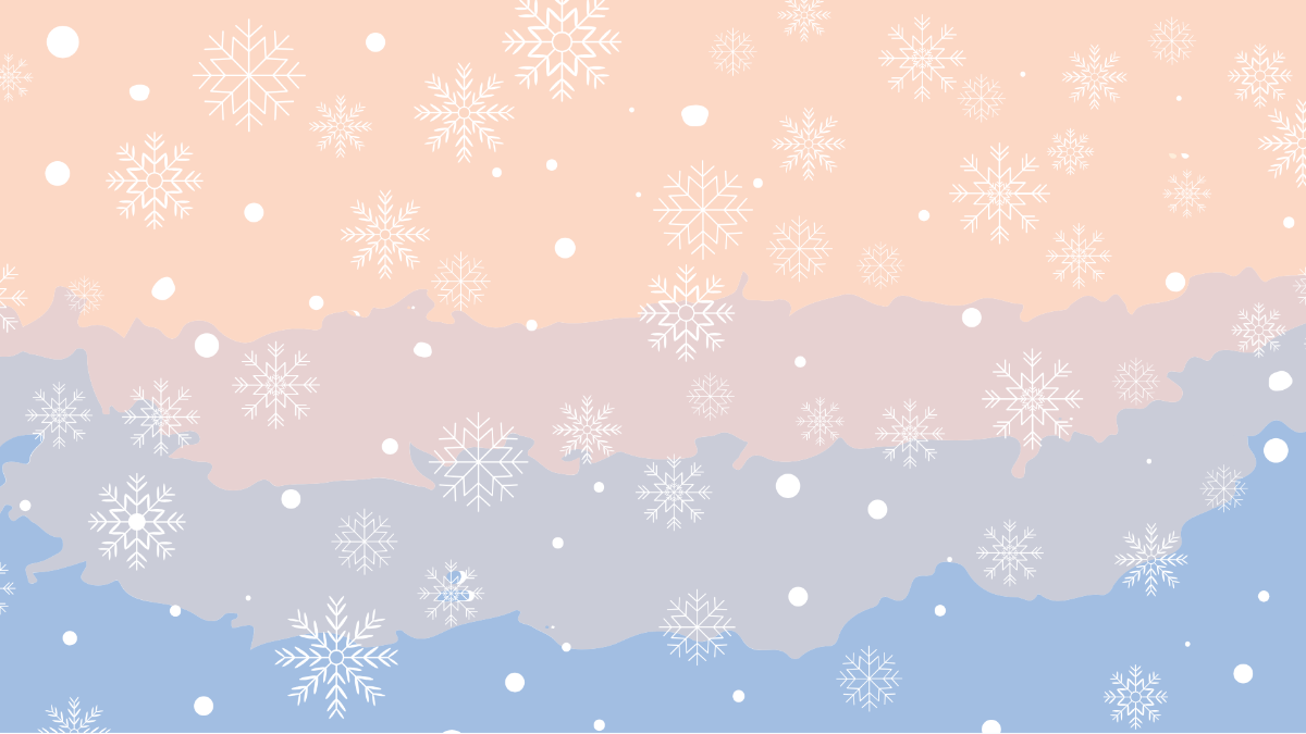 Winter Ombre Background