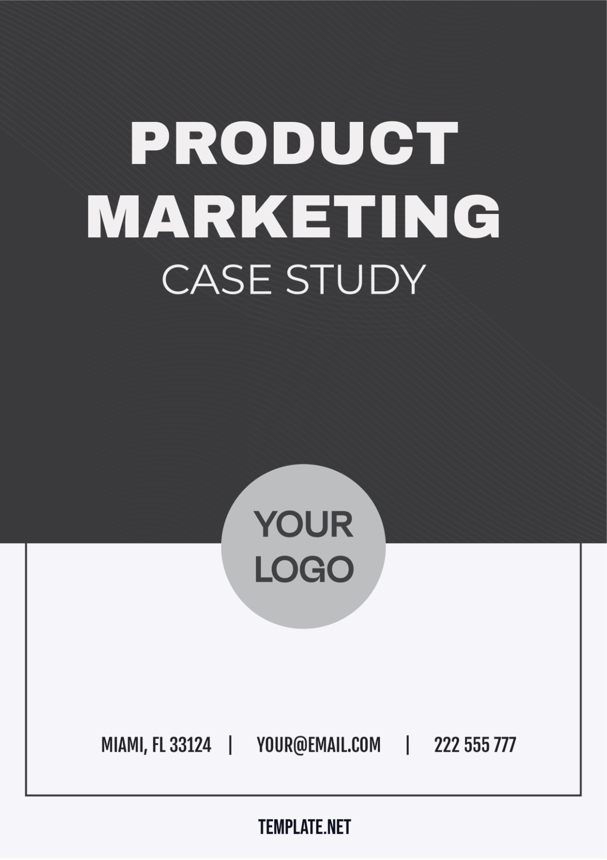 Free Product Marketing Case Study Template