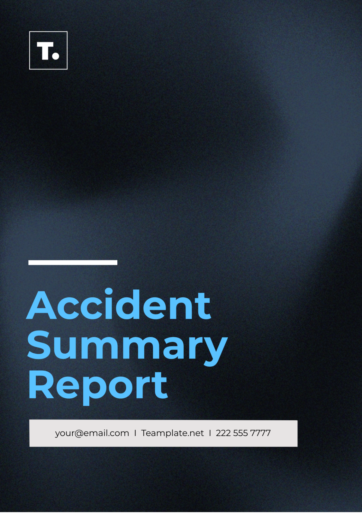 Accident Summary Report Template - Edit Online & Download