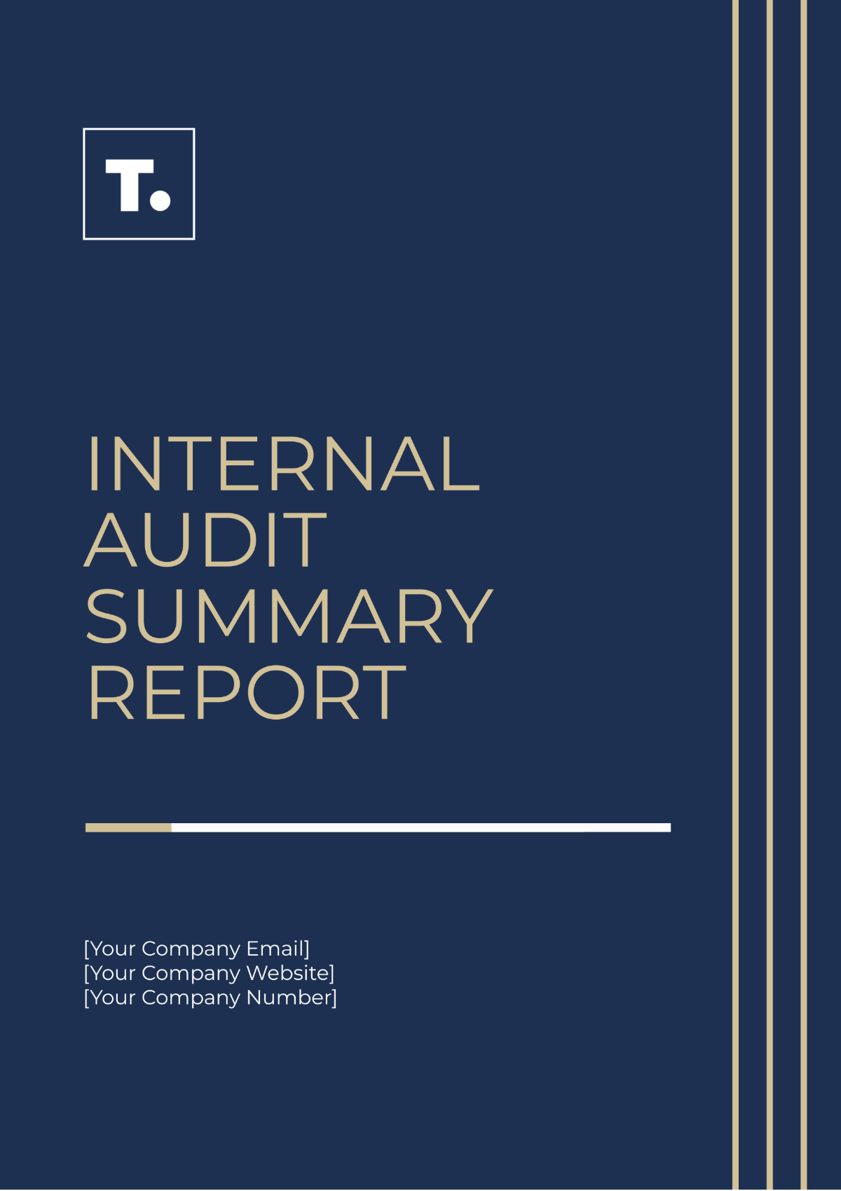 Internal Audit Summary Report Template - Edit Online & Download