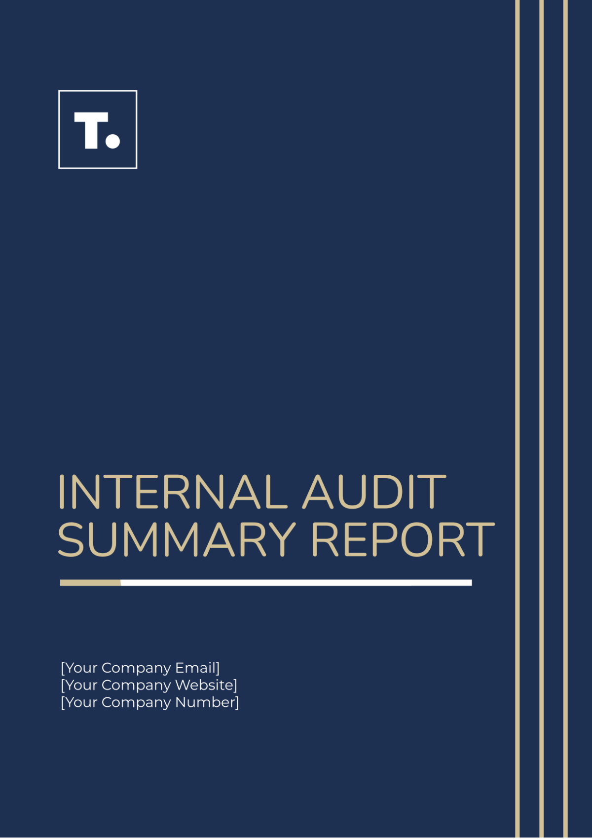 Internal Audit Summary Report Template - Edit Online & Download