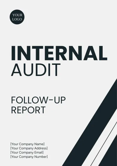 Free Internal Audit Follow-Up Report Template to Edit Online