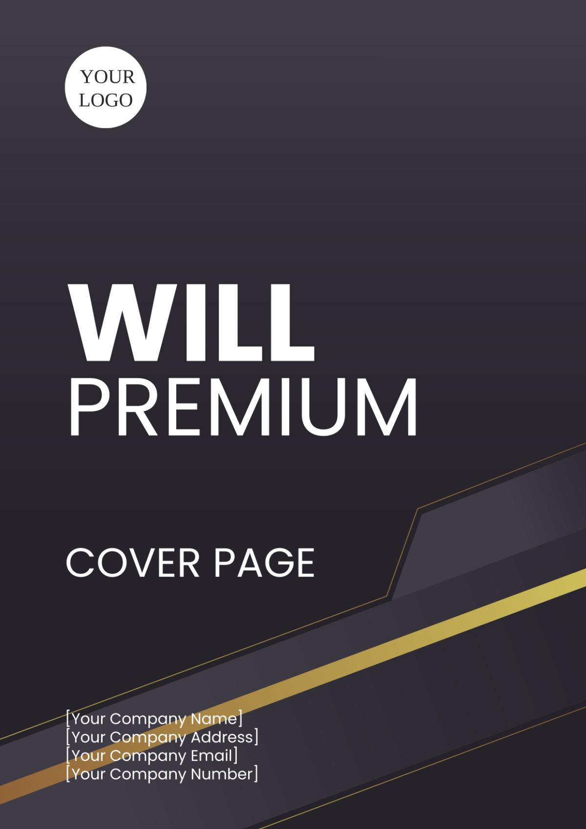 Will Premium Cover Page