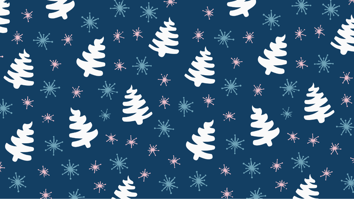 Winter Pattern Background
