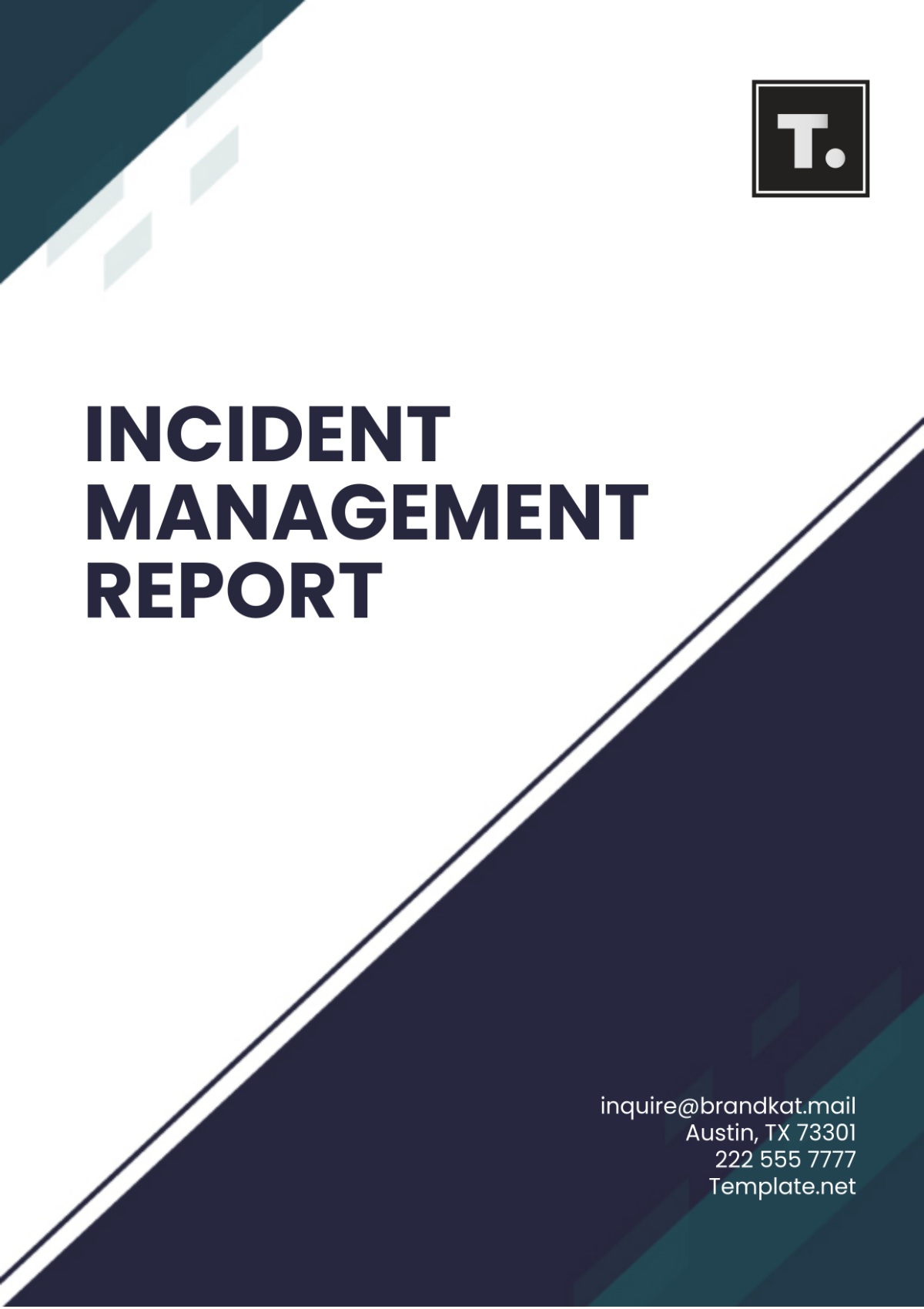 Incident Management Report Template - Edit Online & Download