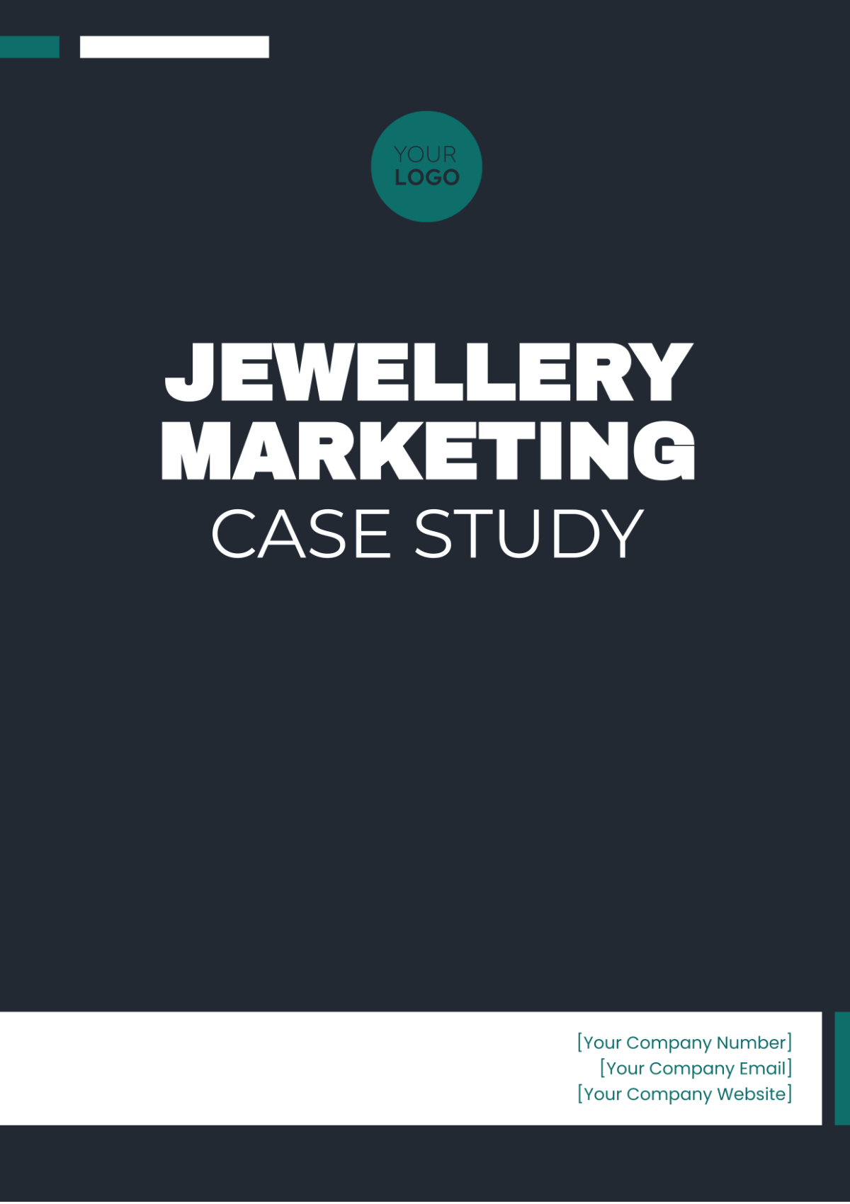 Free Jewellery Marketing Case Study Template