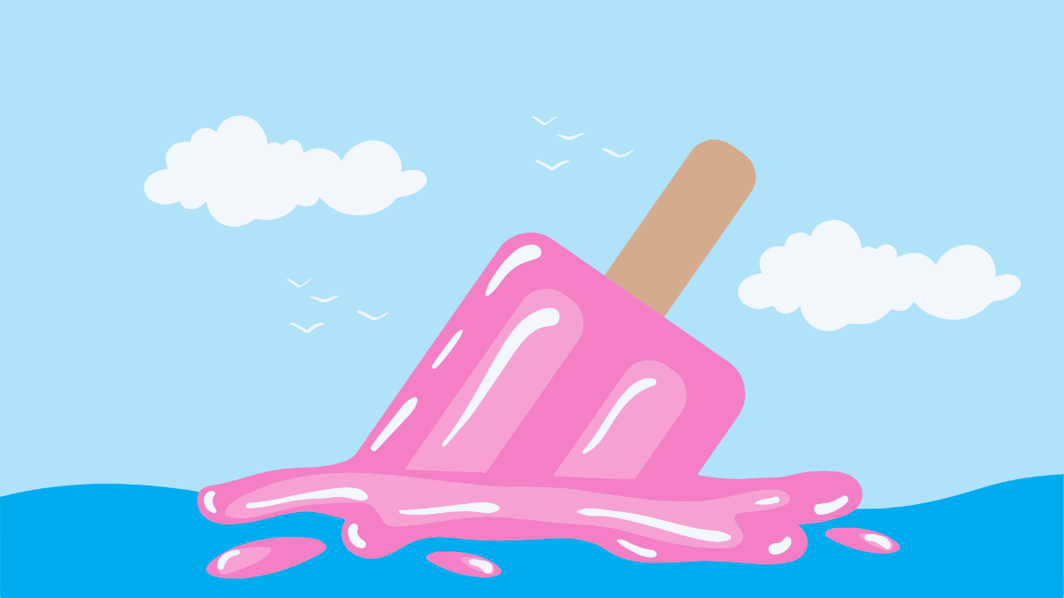 Ice Cream Summer Background