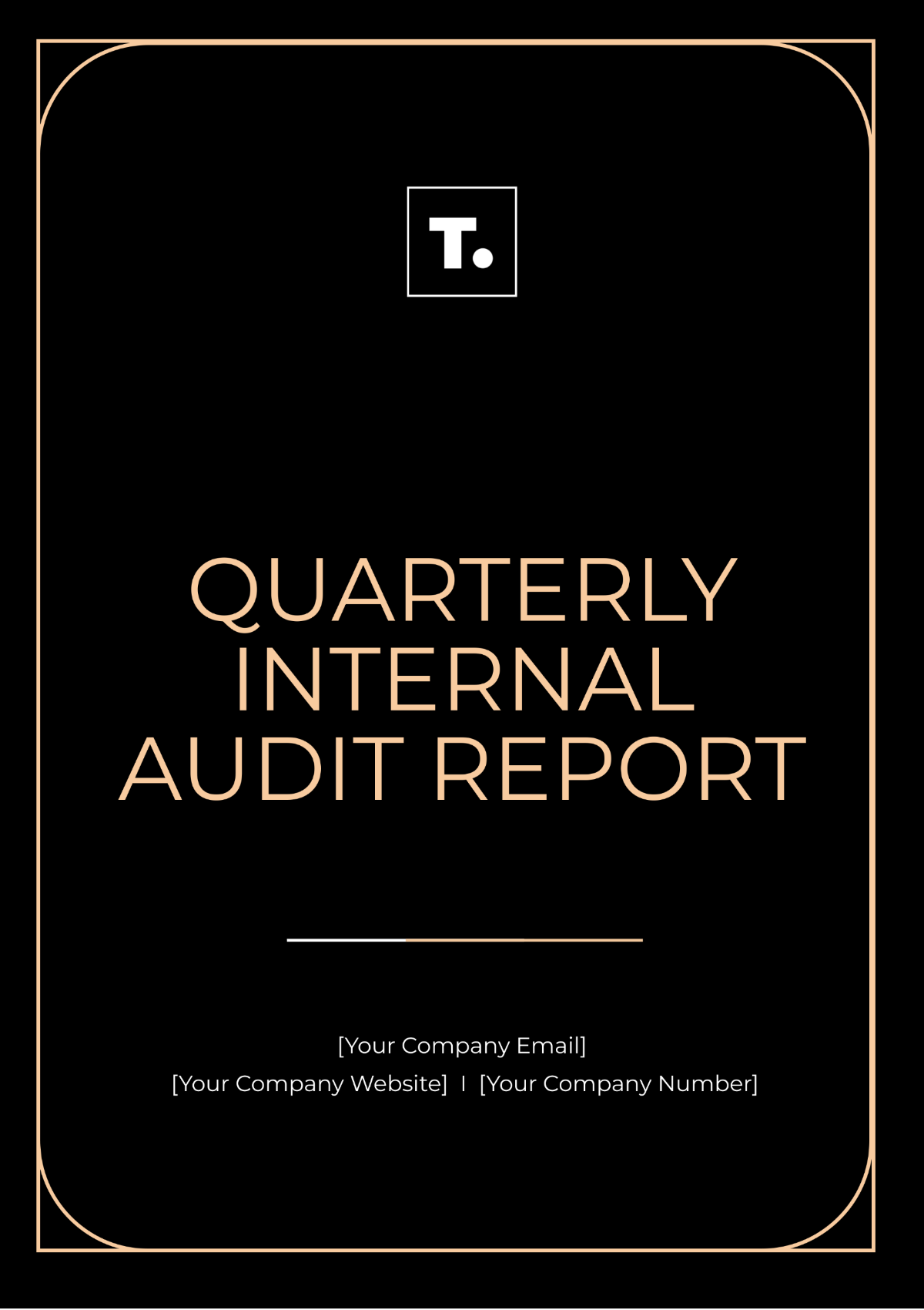 Quarterly Internal Audit Report Template - Edit Online & Download