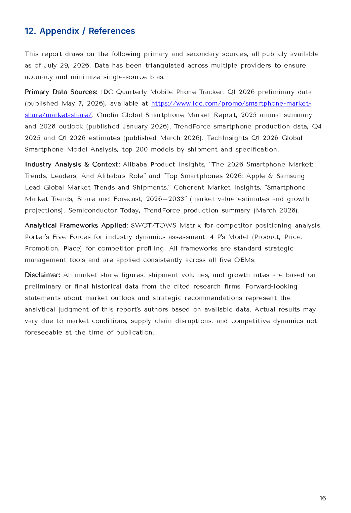 Free Competitive Intelligence Report Template to Edit Online