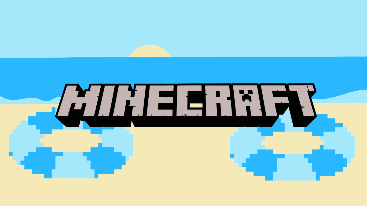 Minecraft Summer Background