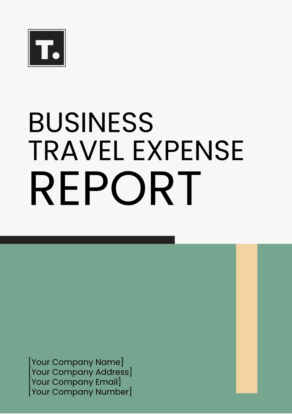 Business Travel Expense Report Template - Edit Online & Download