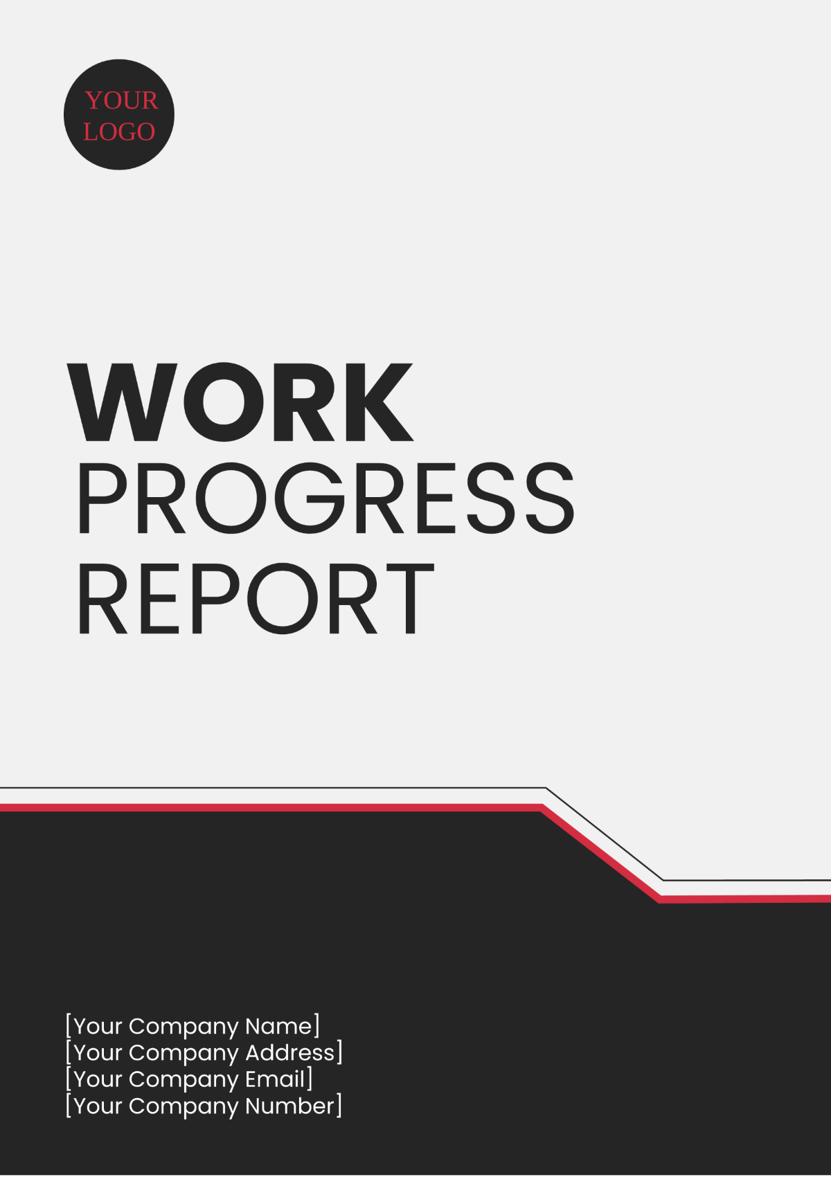 Work Progress Report Template - Edit Online & Download