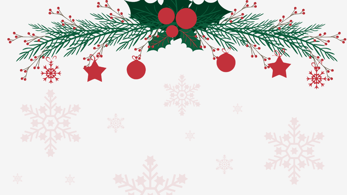 Free Christmas Ornament Background