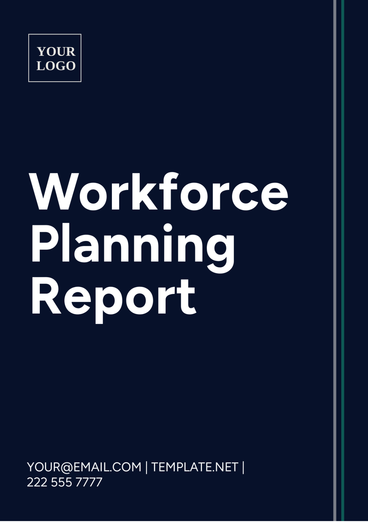 Workforce Planning Report Template - Edit Online & Download