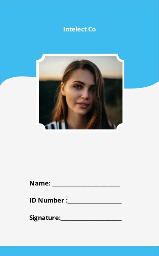 462 Free Id Card Templates Customize Download Template Net