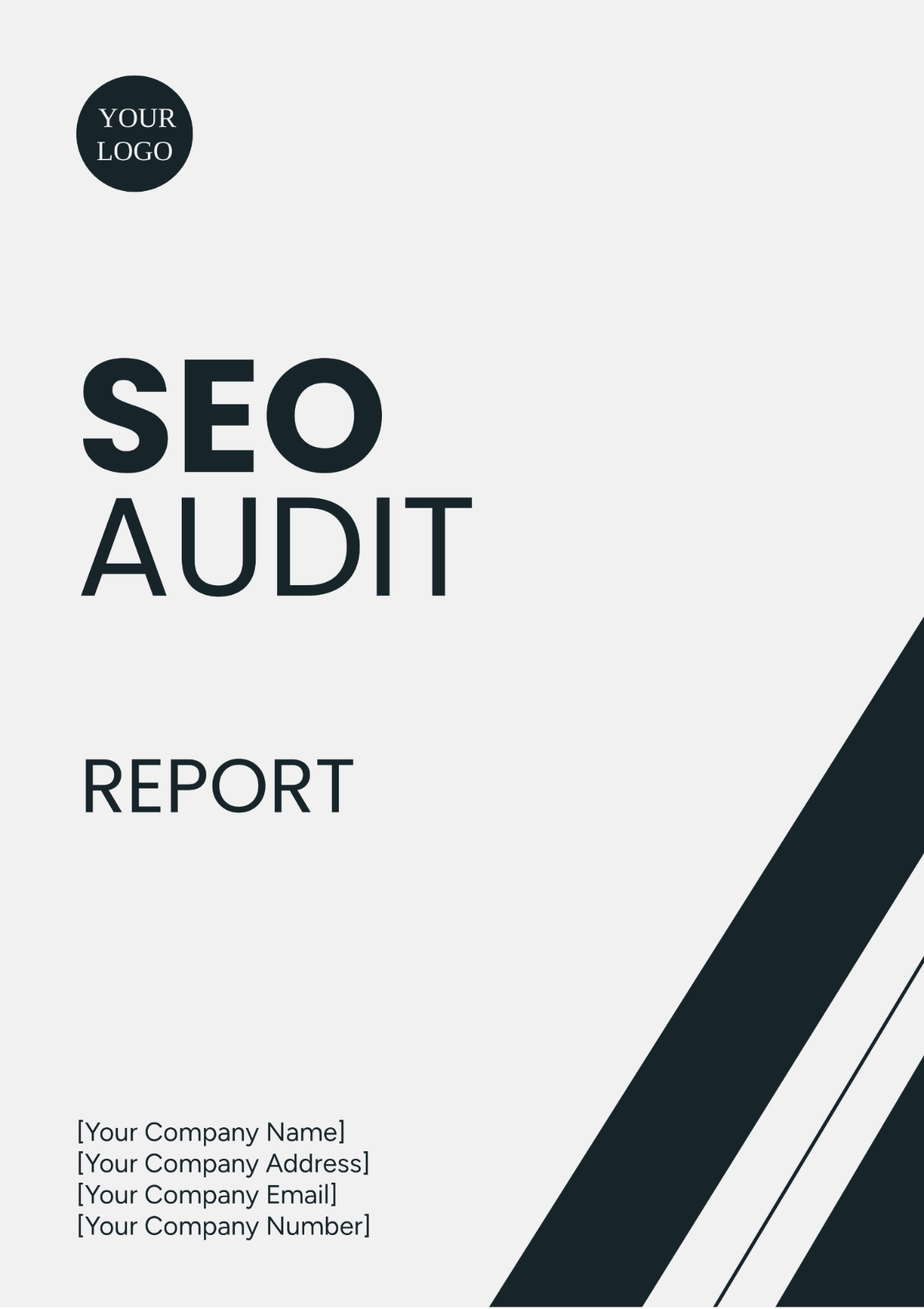 SEO Audit Report Template - Edit Online & Download