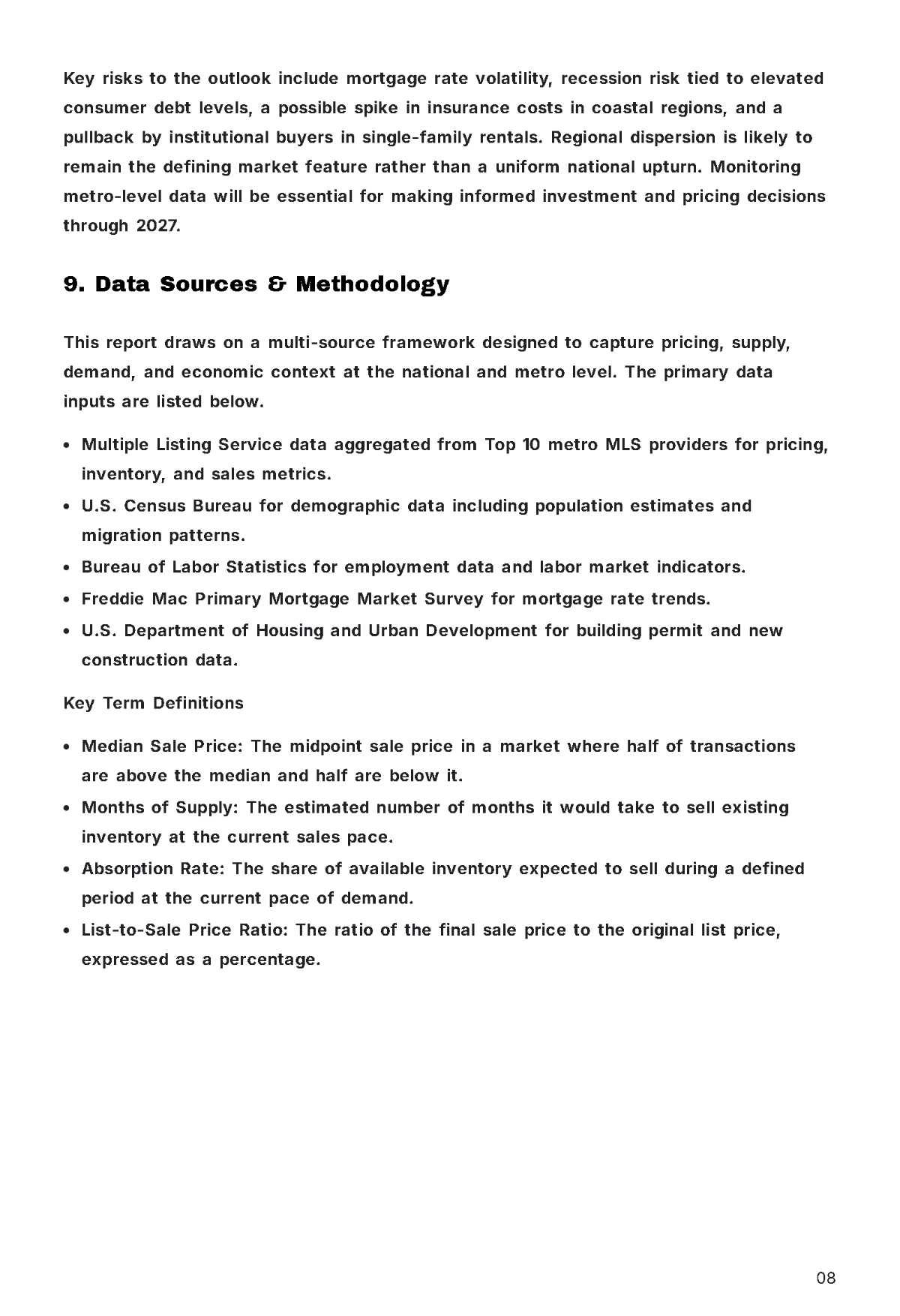 Free Real Estate Market Report Template to Edit Online