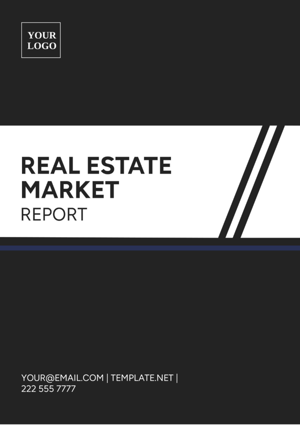 Free Real Estate Market Report Template - Edit Online & Download ...