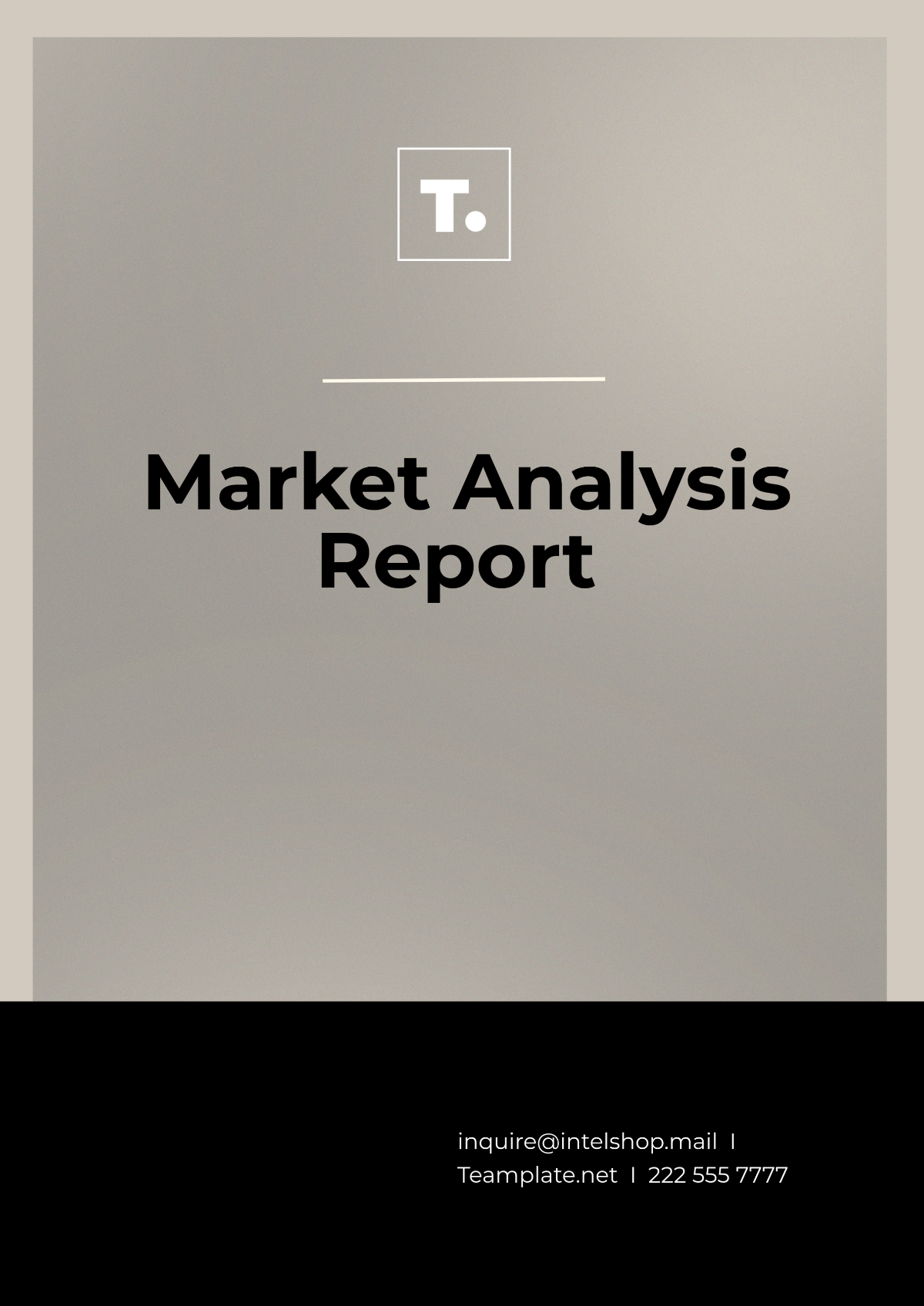 Market Analysis Report Template - Edit Online & Download