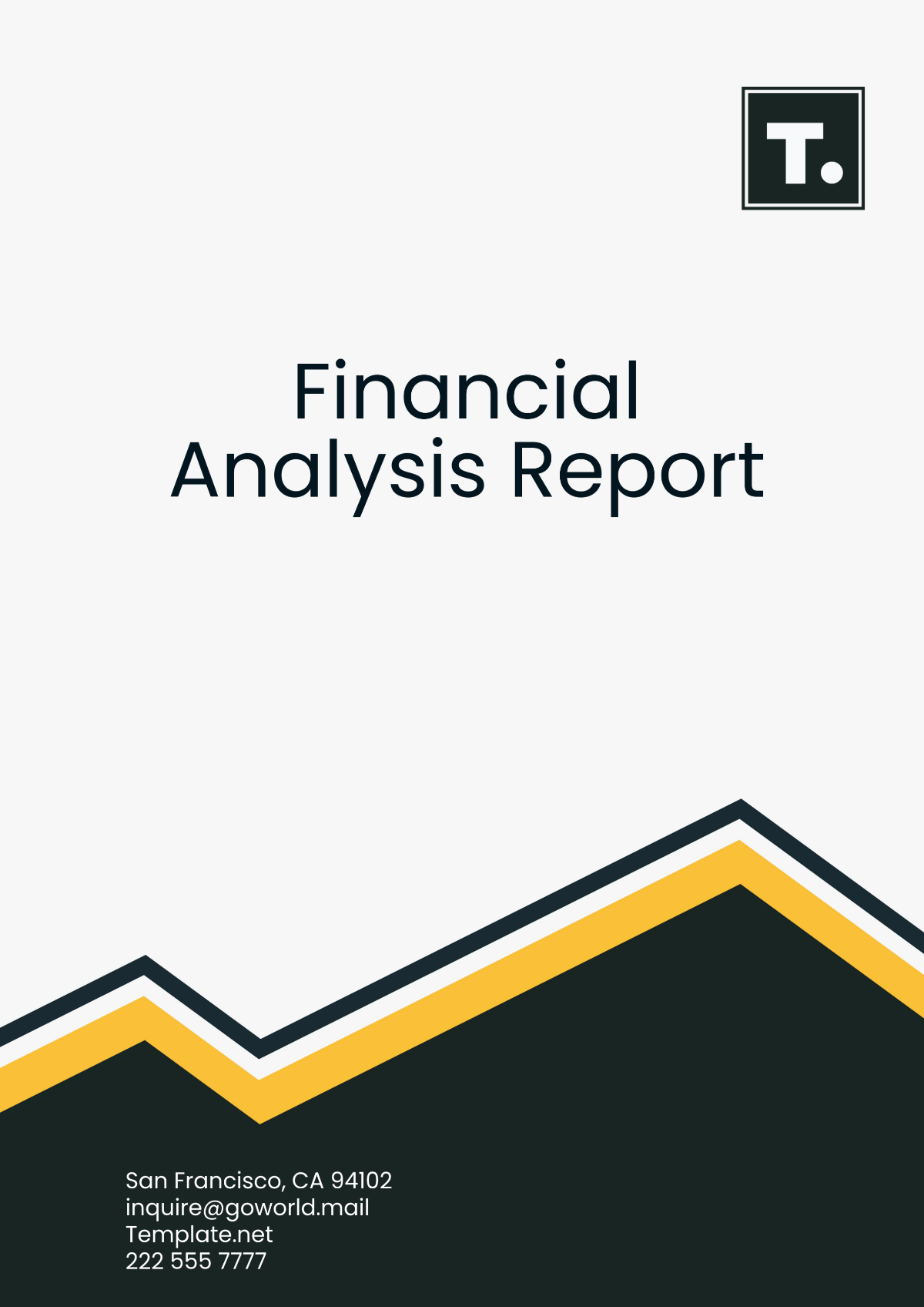 Financial Analysis Report Template - Edit Online & Download