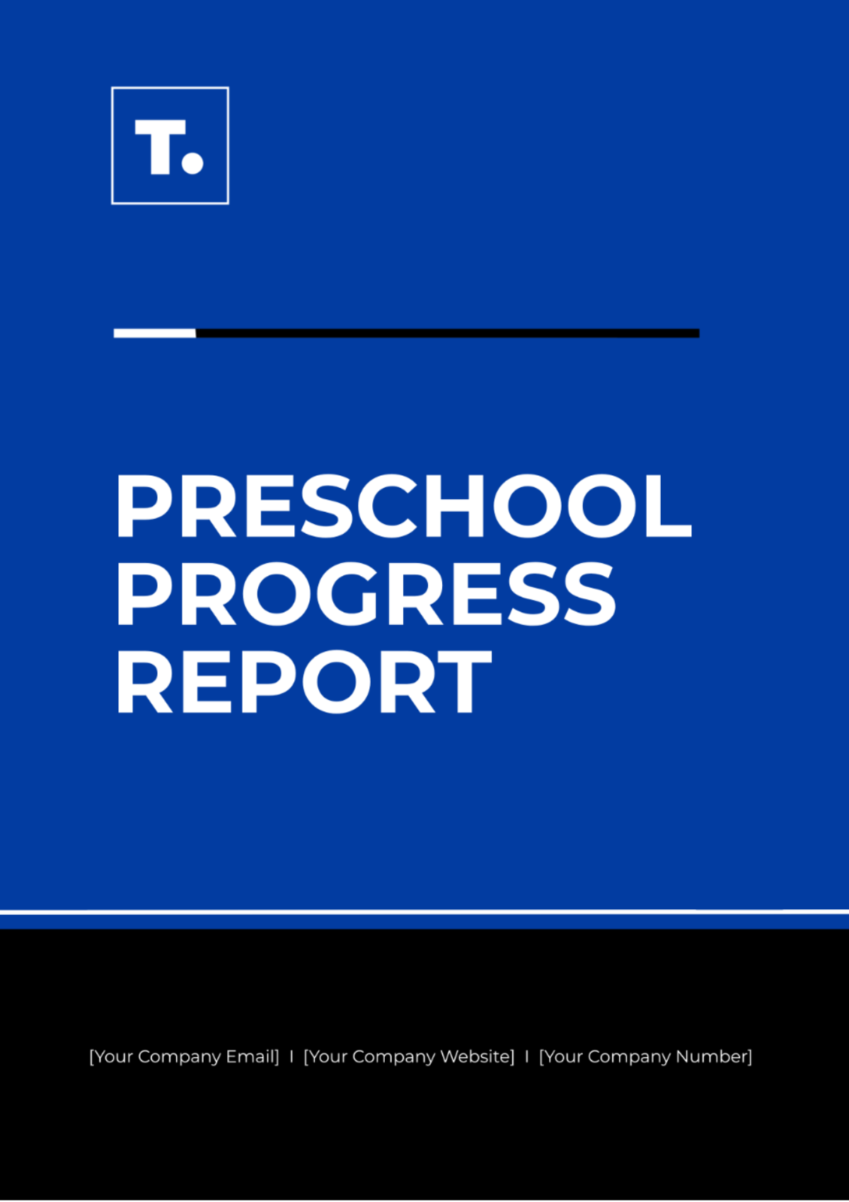 Preschool Progress Report Template - Edit Online & Download