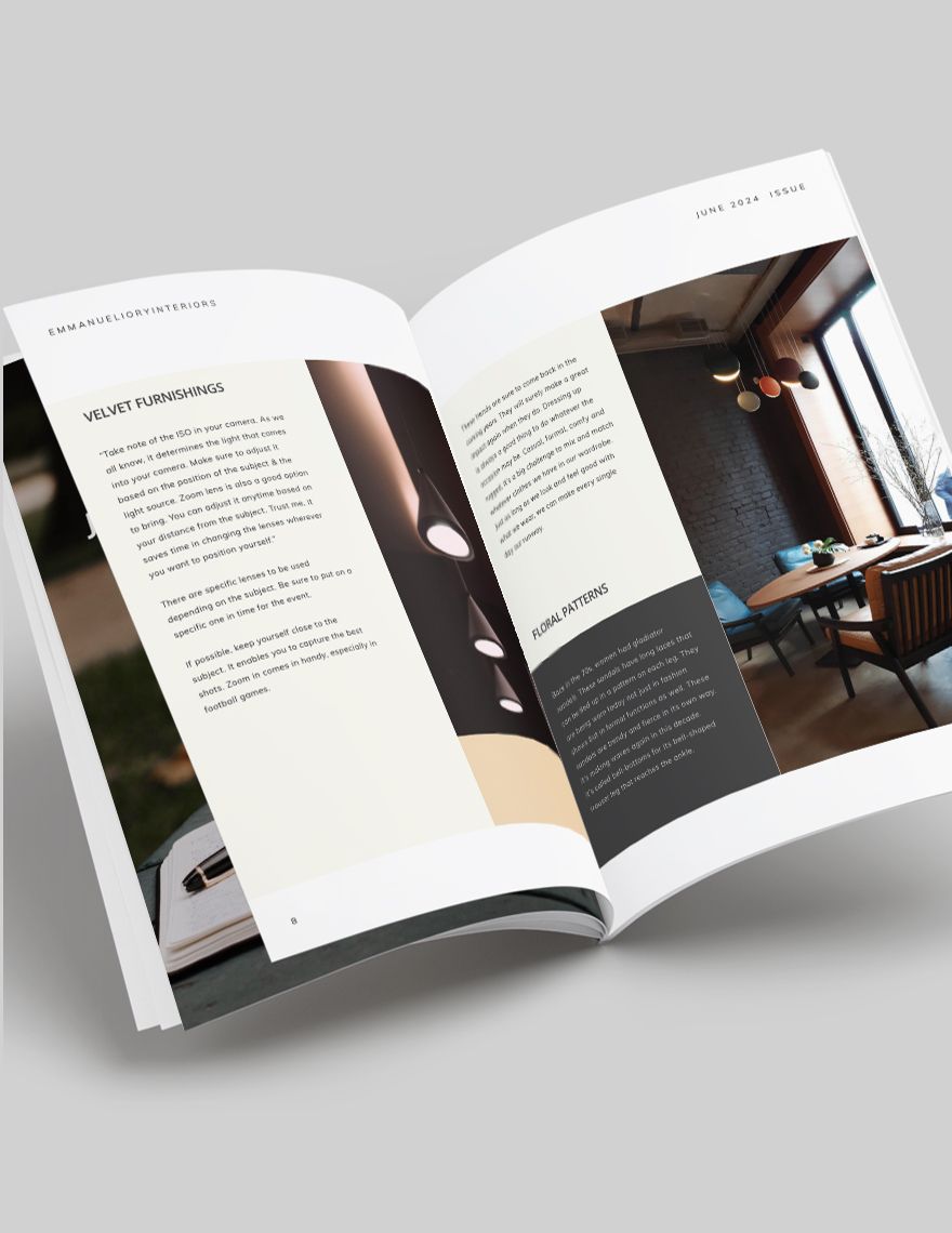 Printable Interior Design Magazine 
