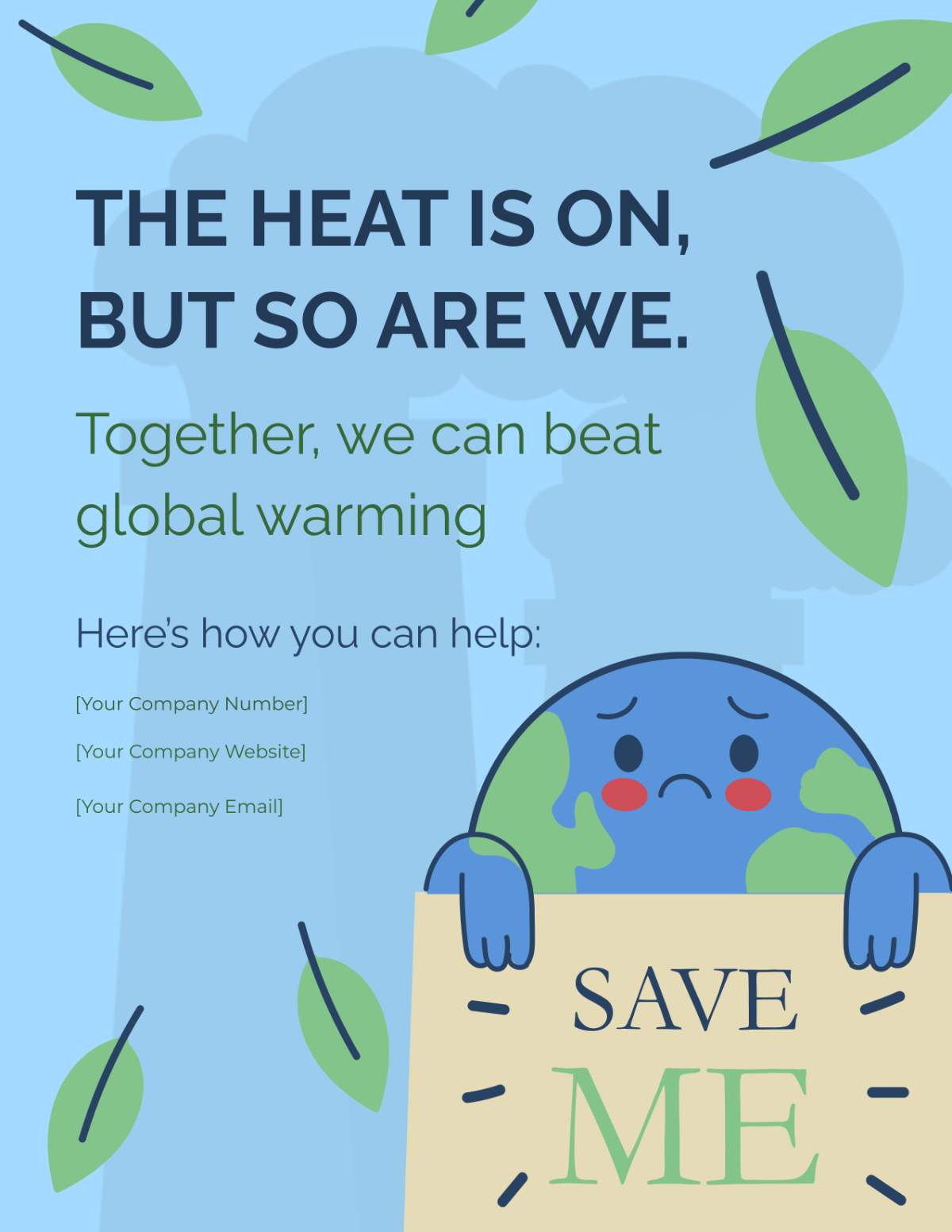 Free Global Warming Flyer Template