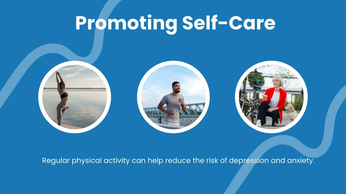 Free Mental Health Awareness Month Powerpoint Presentation Template to Edit Online