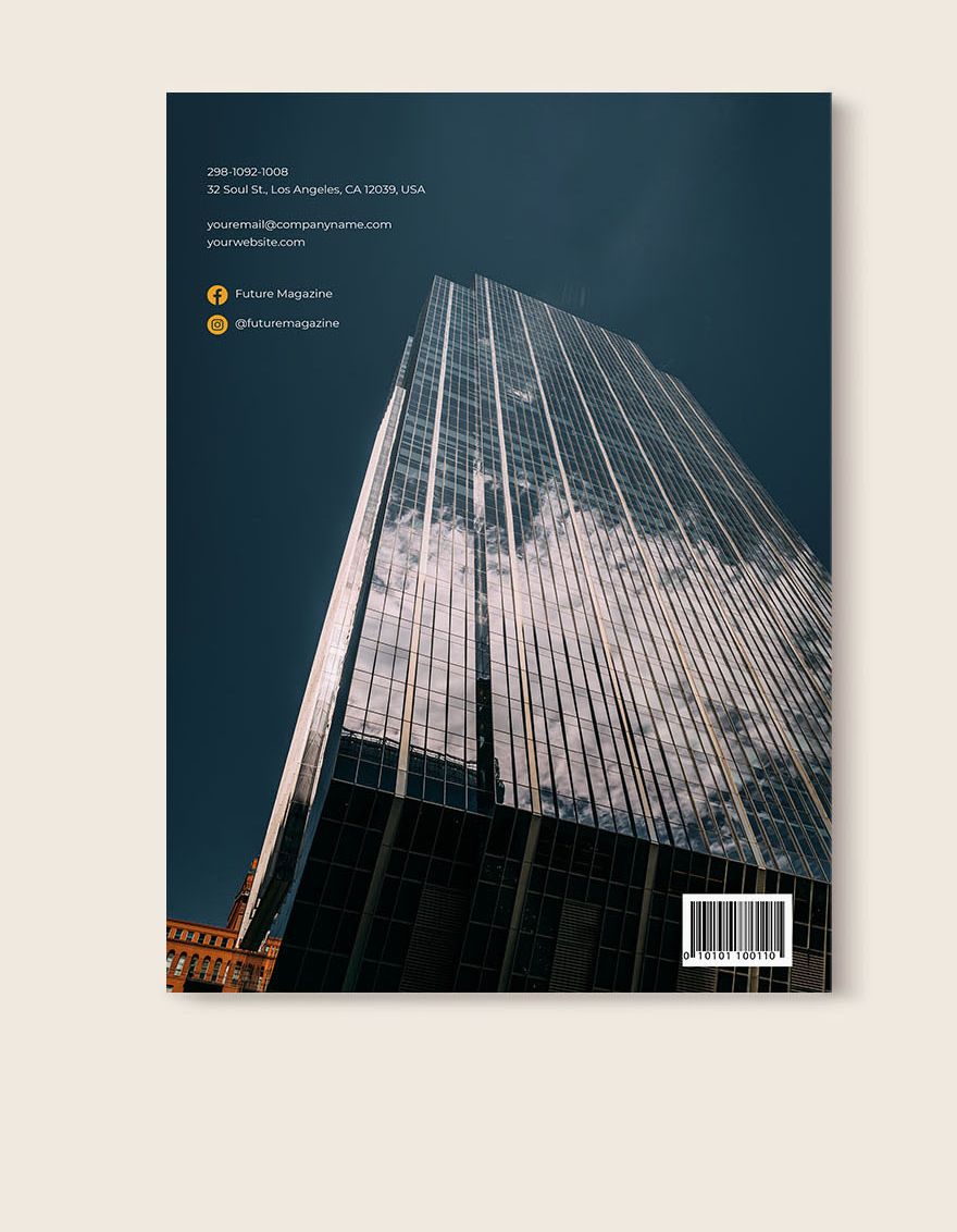 Small Business Magazine Template