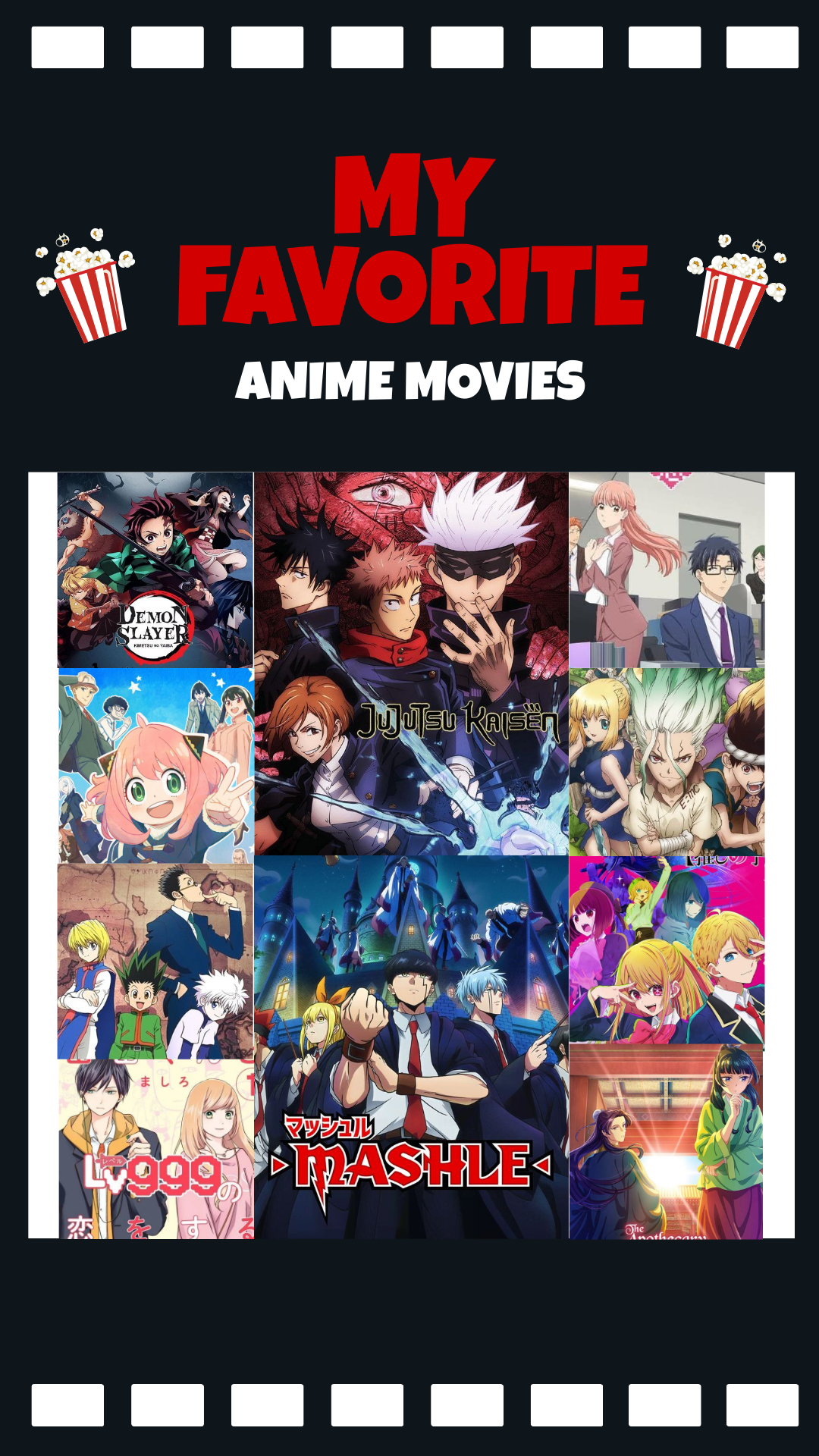 Anime Collage Template