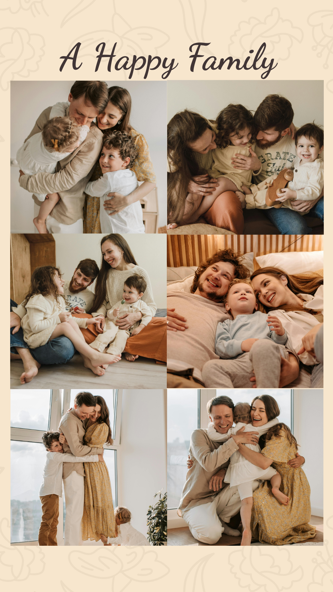 Giant Family Collage Template - Edit Online & Download Example ...