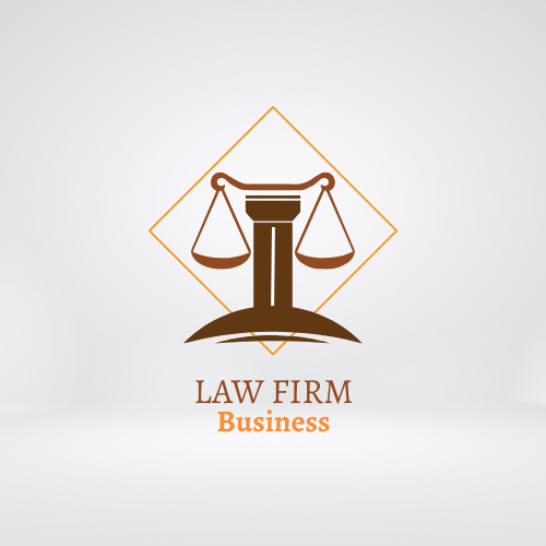 Law Firm Business Logo Template