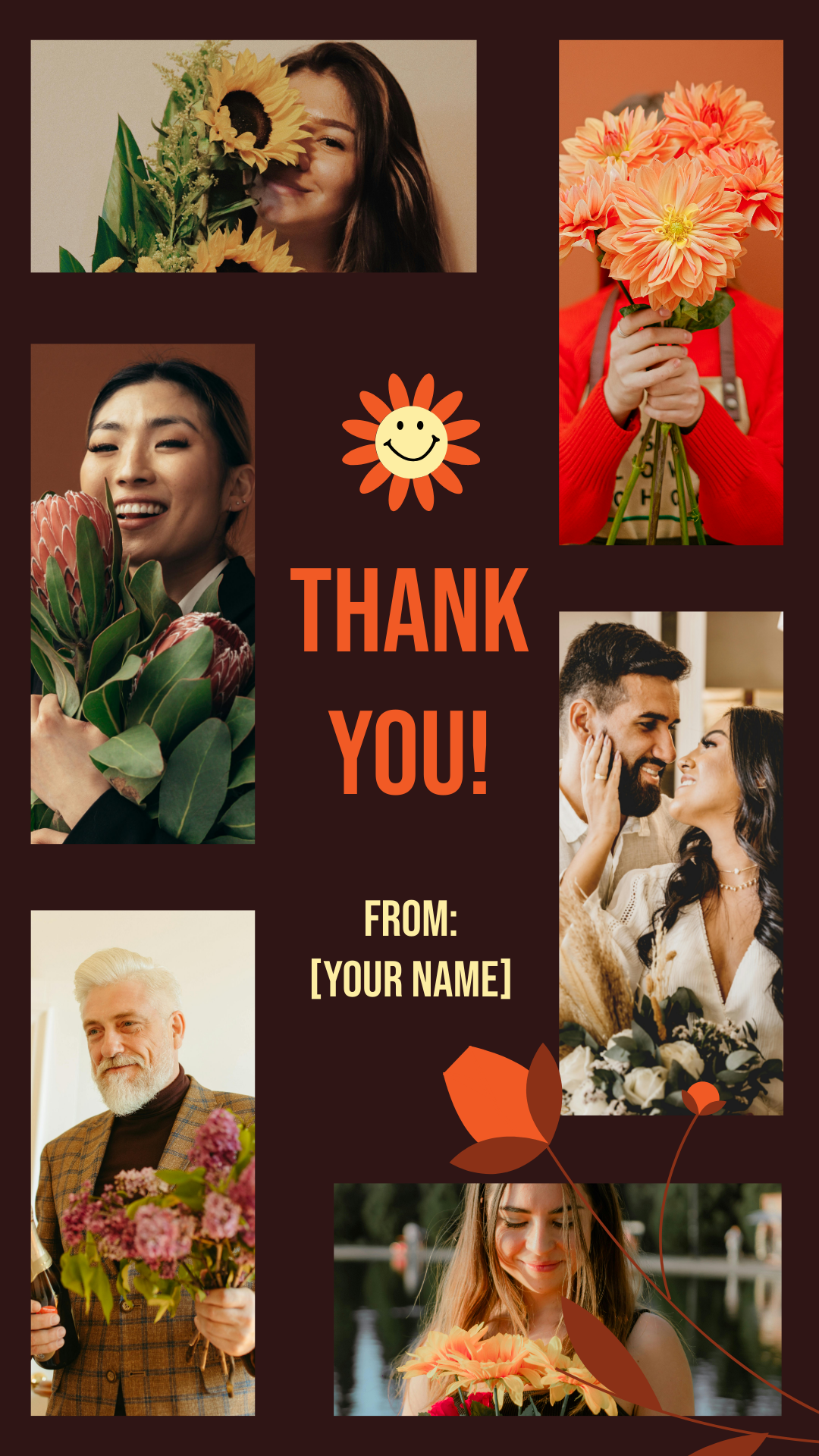 Personalized Thank You Photo Collage