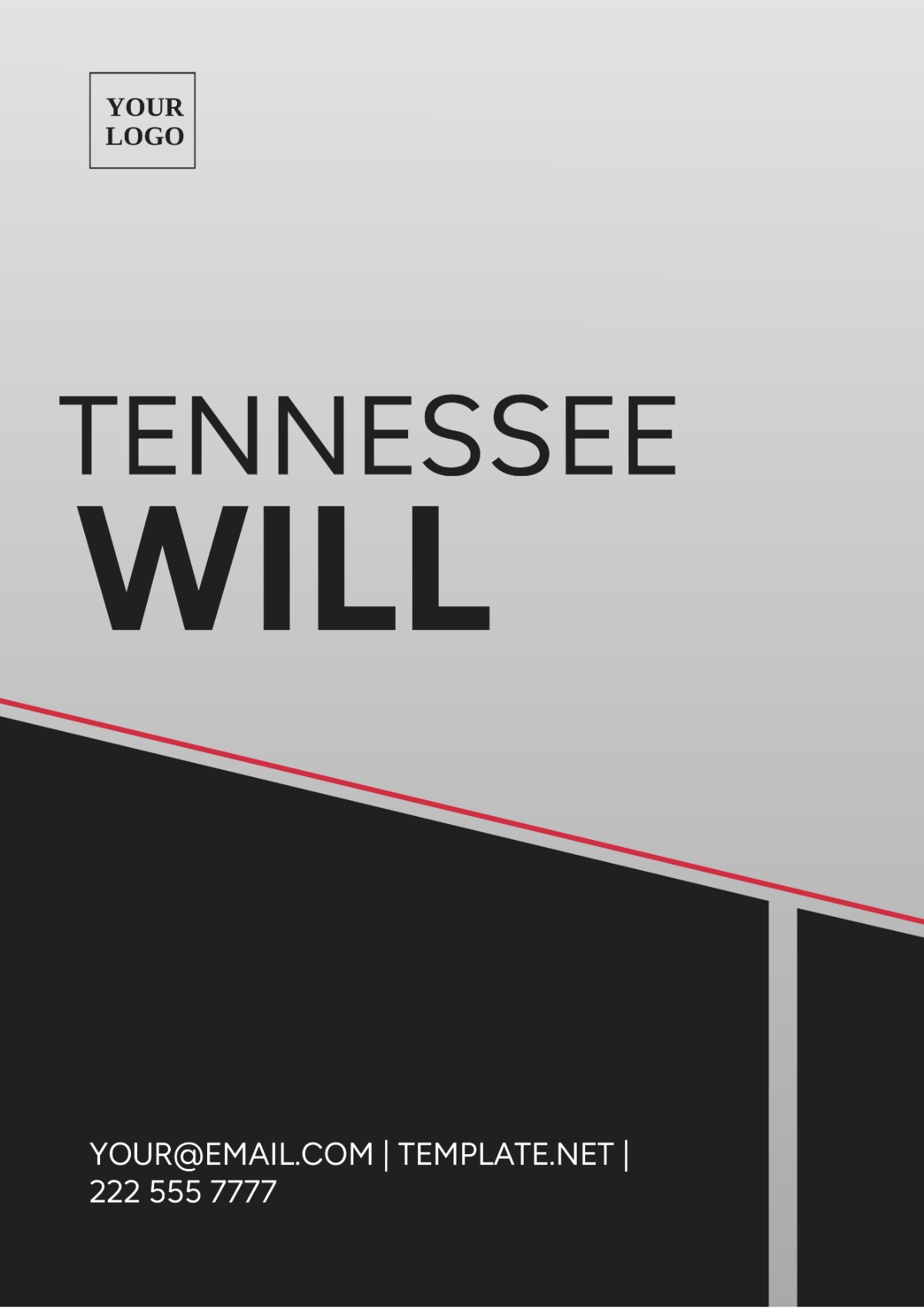 Free Tennessee Will Template