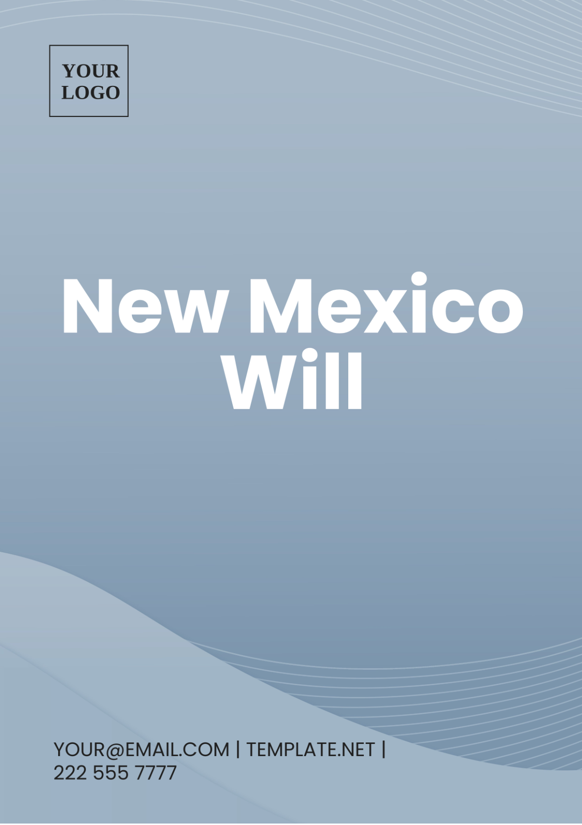 New Mexico Will Template
