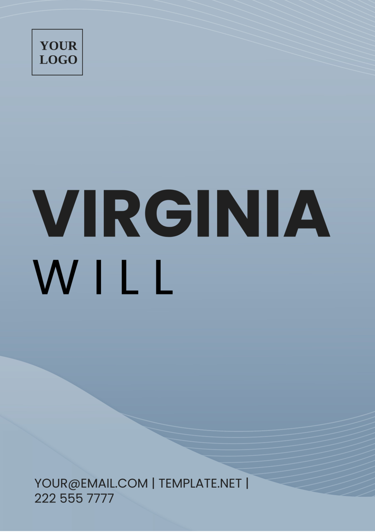 Free Virginia Will Template