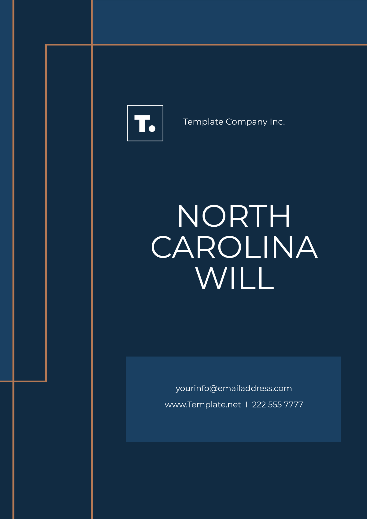 North Carolina Will Template - Edit Online & Download