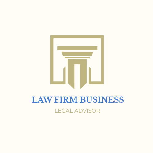 Law Firm Business Legal Advisor Logo Template