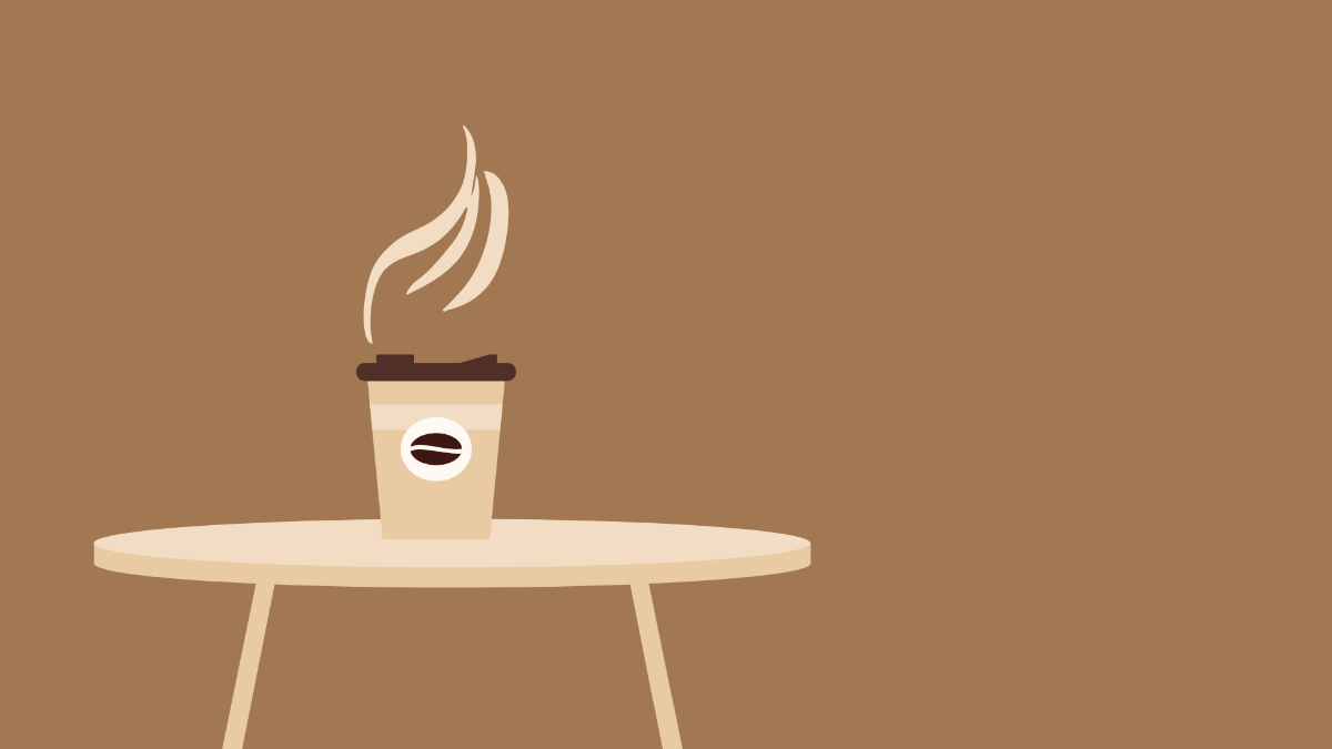 Free Coffee Aesthetic Background