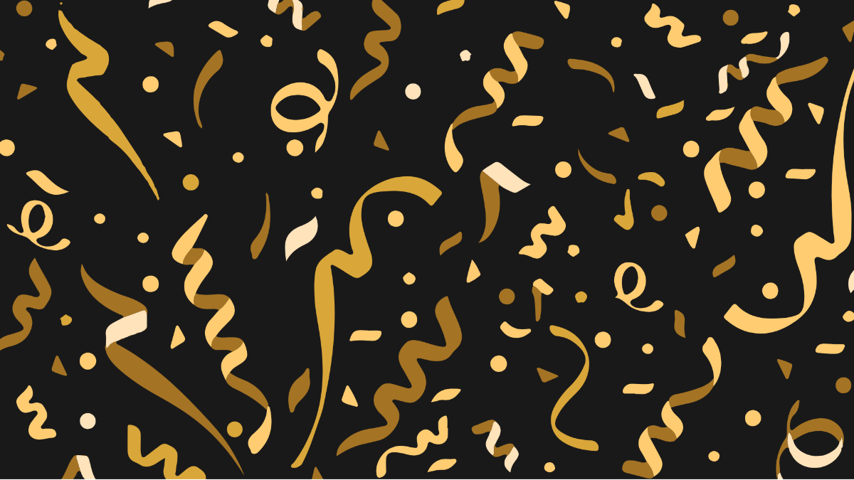 Golden Party Background