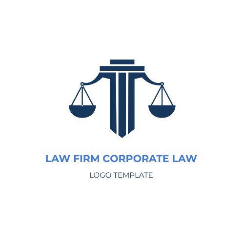 Free Law Firm Corporate Law Logo Template