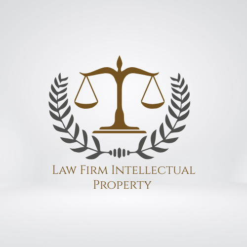 Law Firm Intellectual Property Logo Template