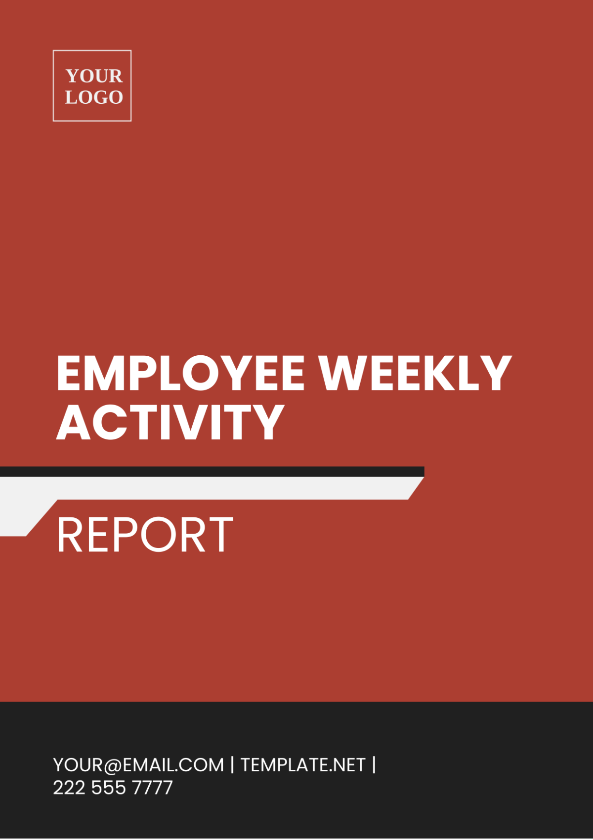 Employee Weekly Activity Report Template - Edit Online & Download