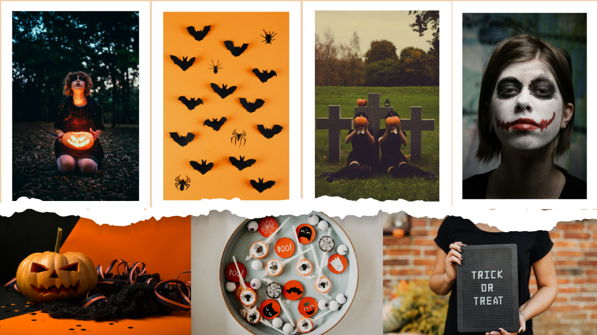 Free Halloween Collage Background