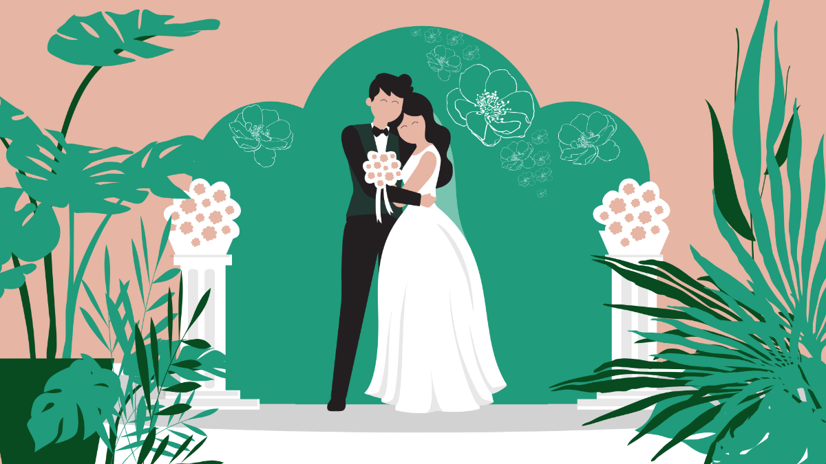 Wedding Garden Background