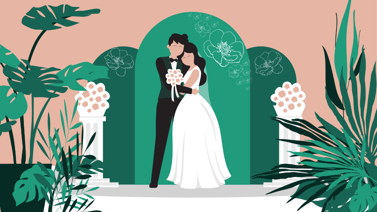 Wedding Garden Background