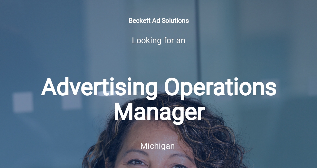 Digital ad operations manager job description