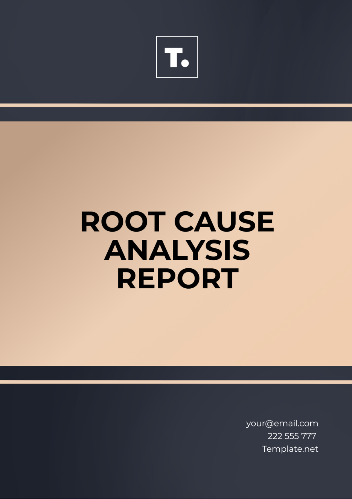 Root Cause Analysis Report Template