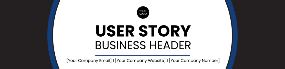 User Story Business Header